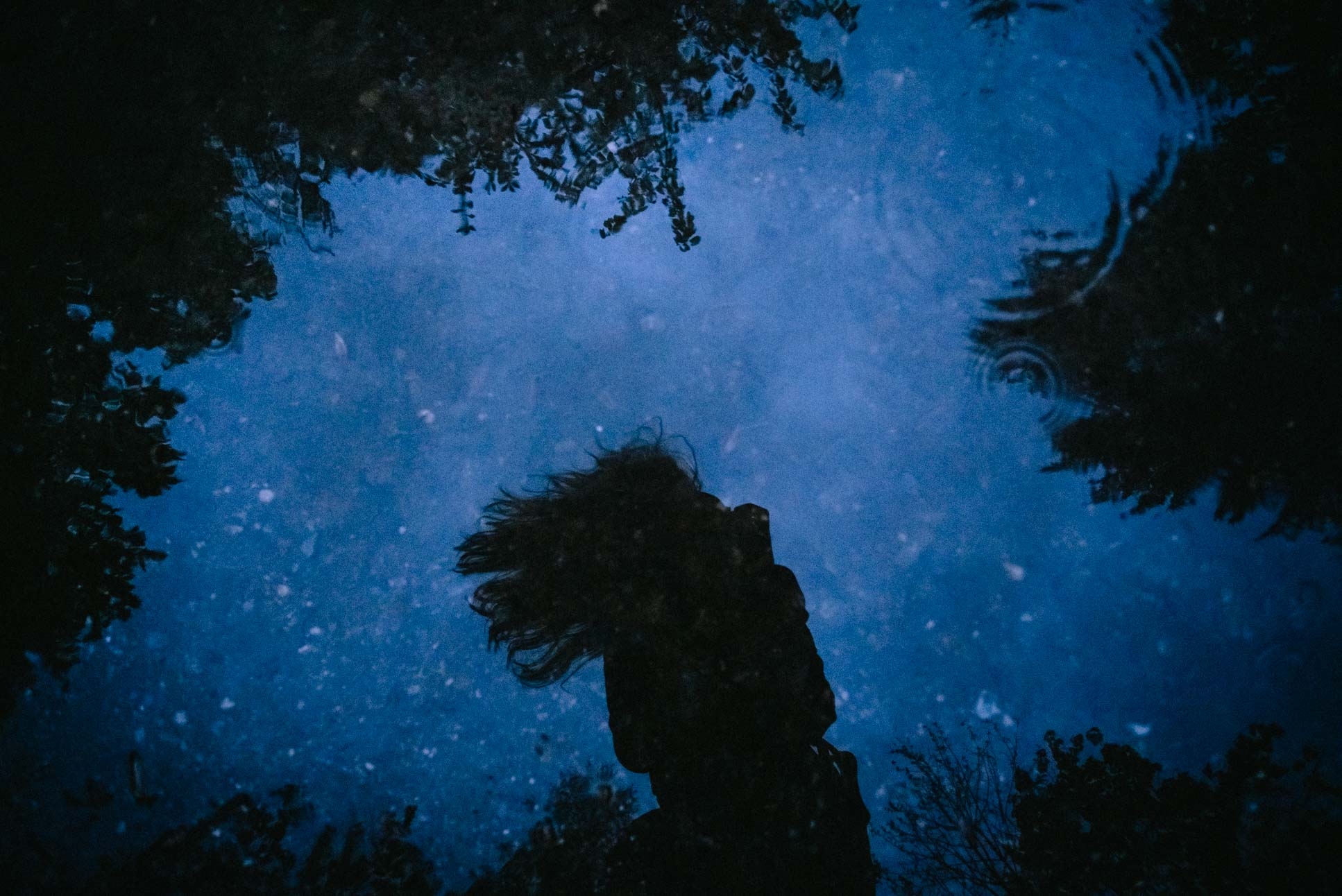 night sky but it's not night
