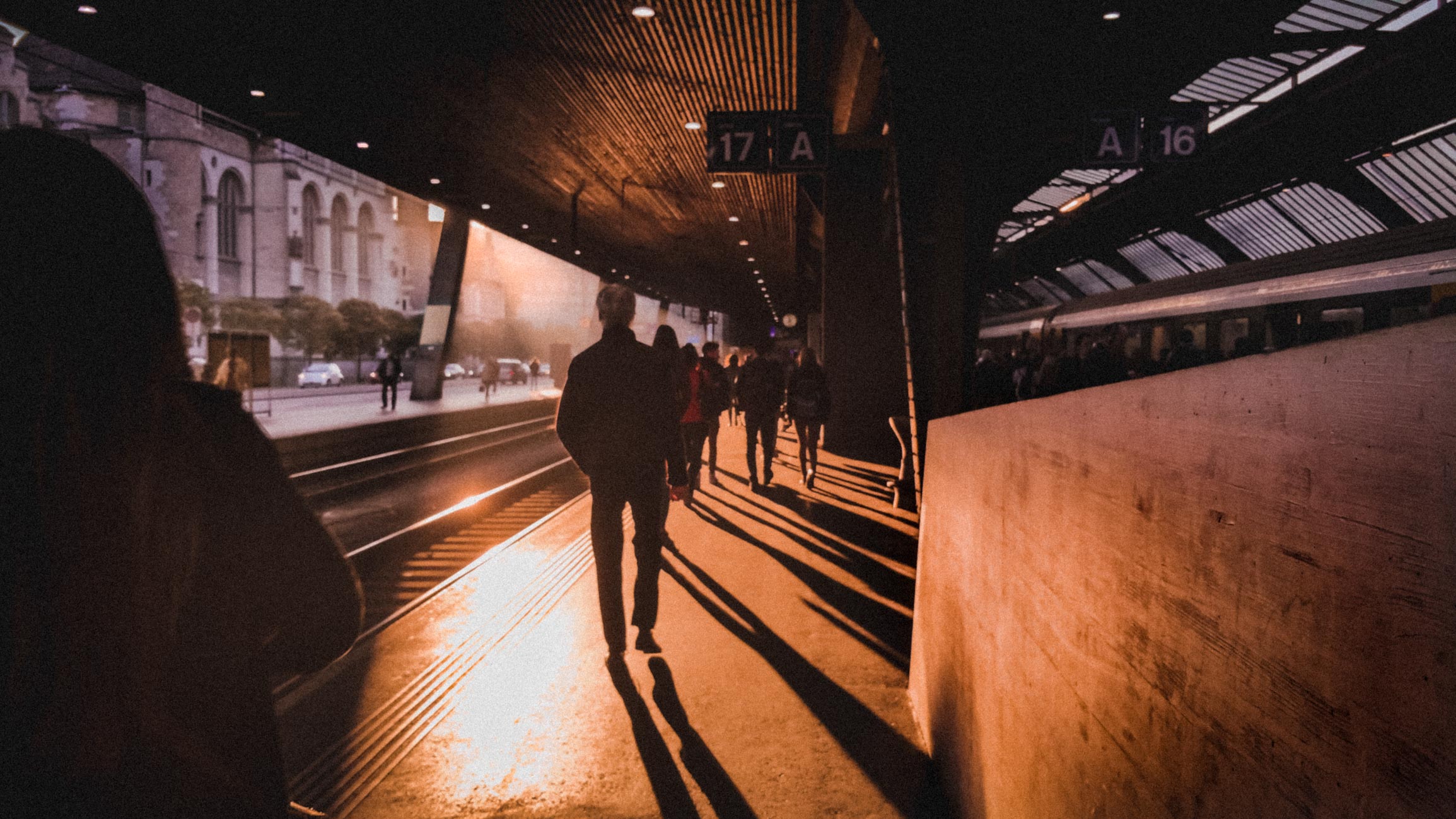 Zurich main station on a Wednesday morning