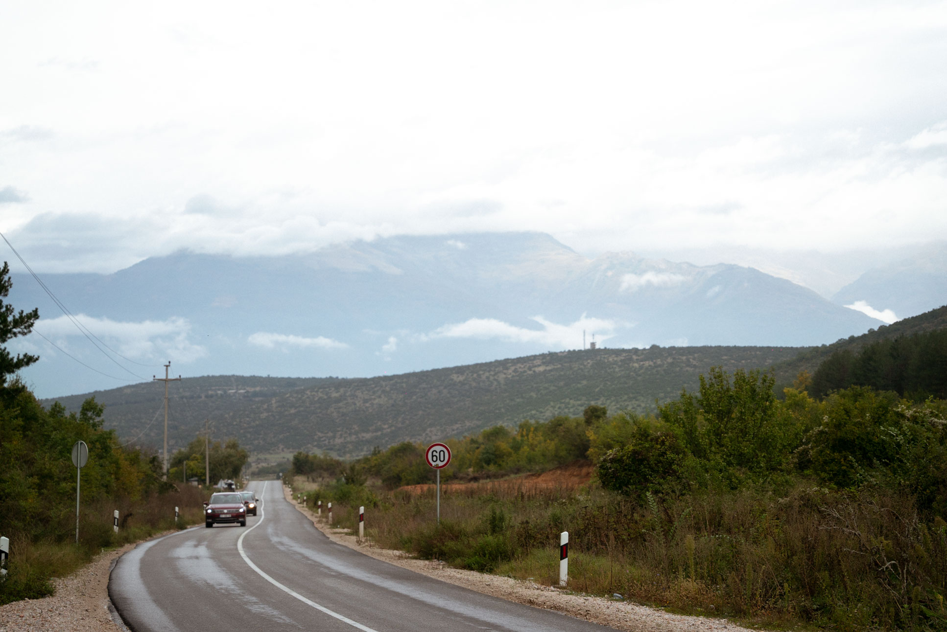 dodgy road to cycle depending on drivers' moods