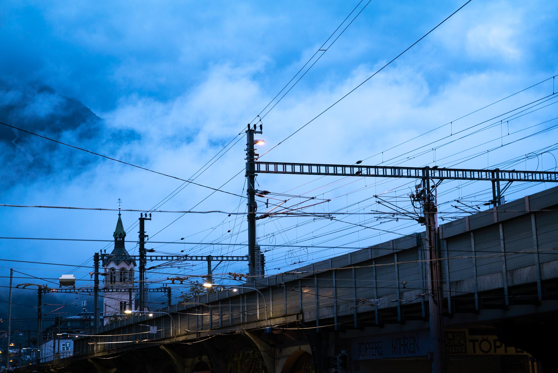 Innsbruck before sunrise