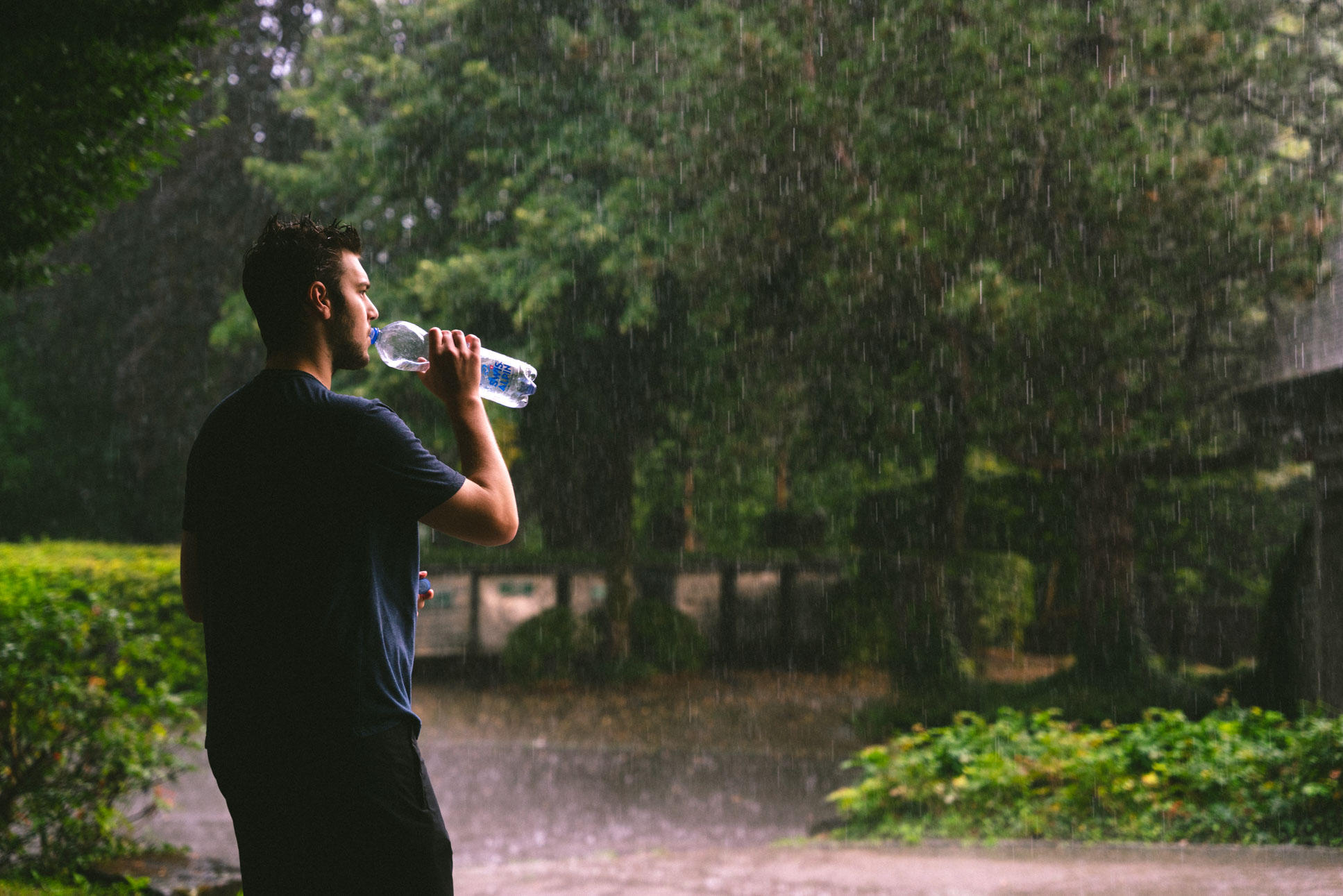 One of the most enjoyable kinds of rain.