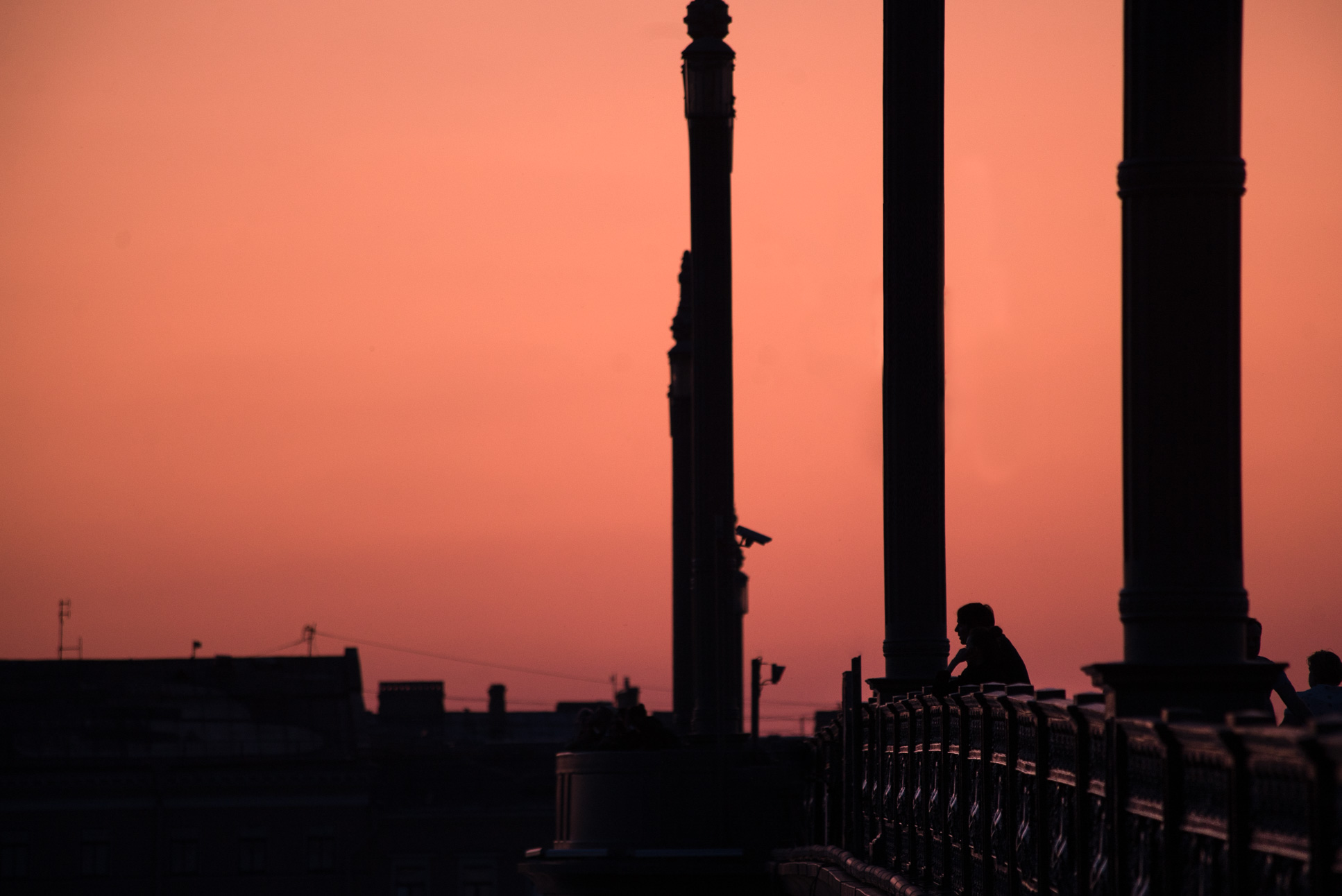 Sunset over the Palace Bridge