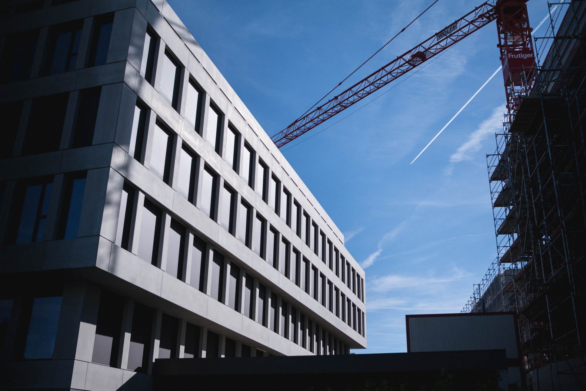 Construction work in Köniz