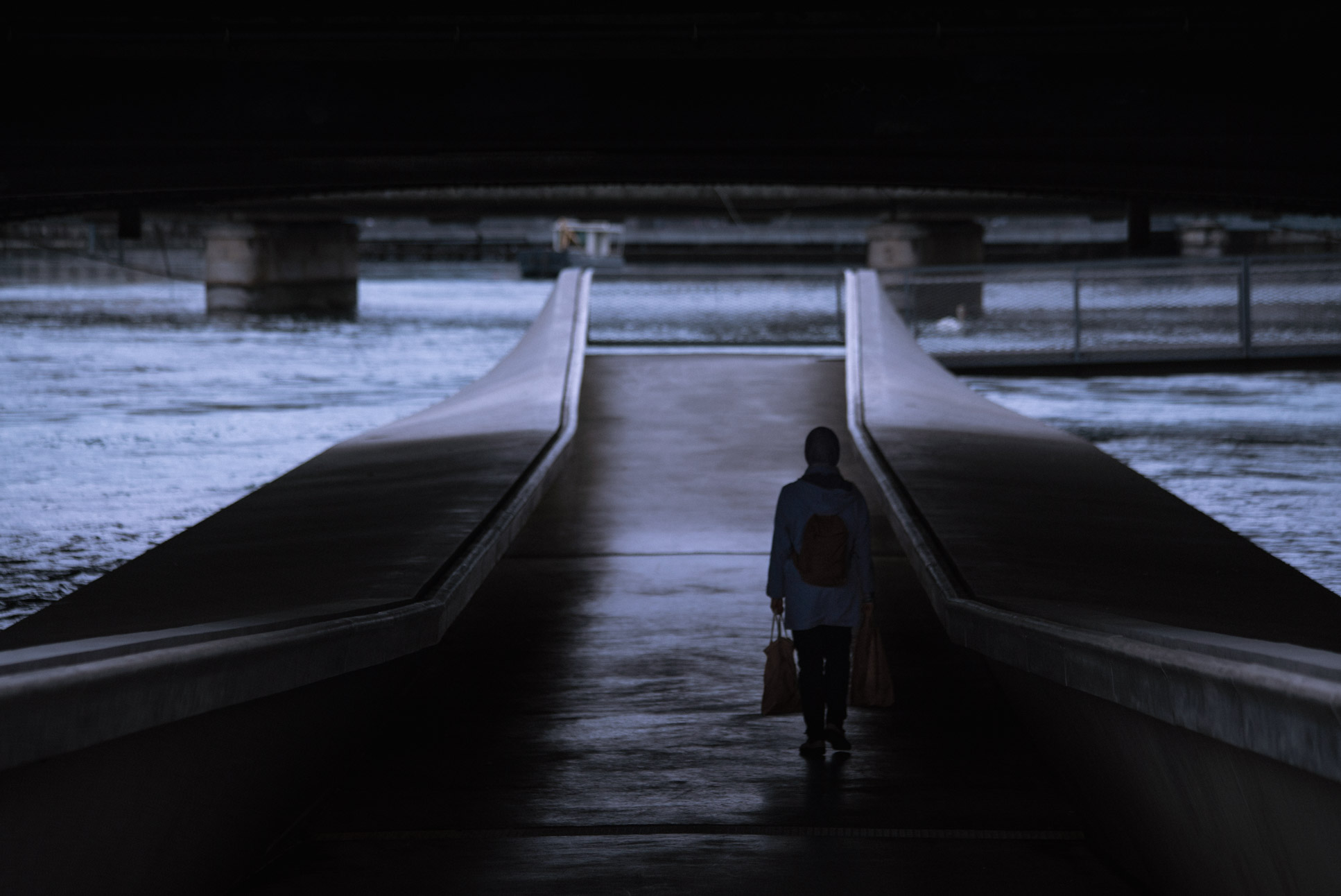 Below Pont du Mont-Blanc, Genève