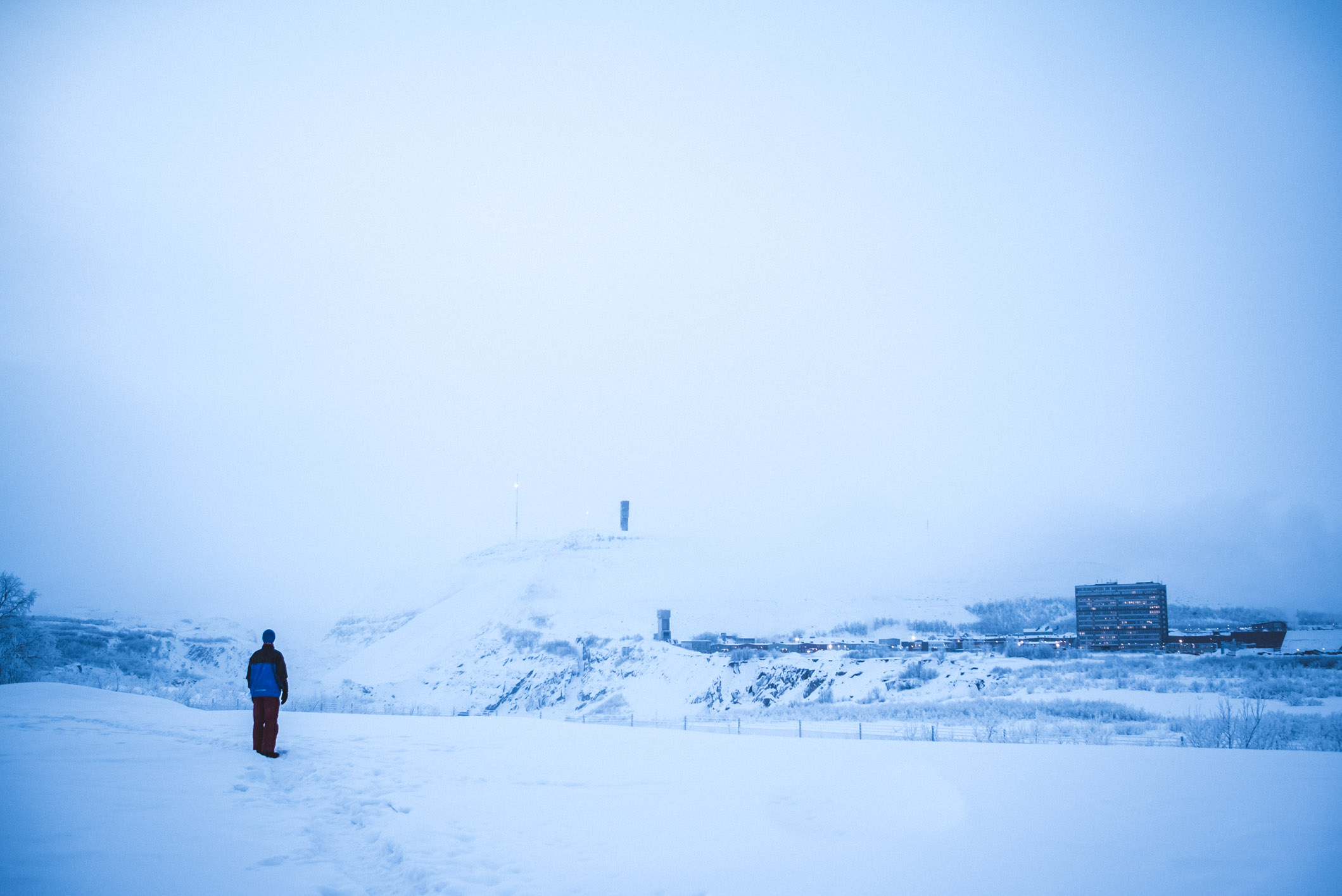 67°51'24"N 20°12'40"E

View on Kiirunavaara and the LKAB premises.