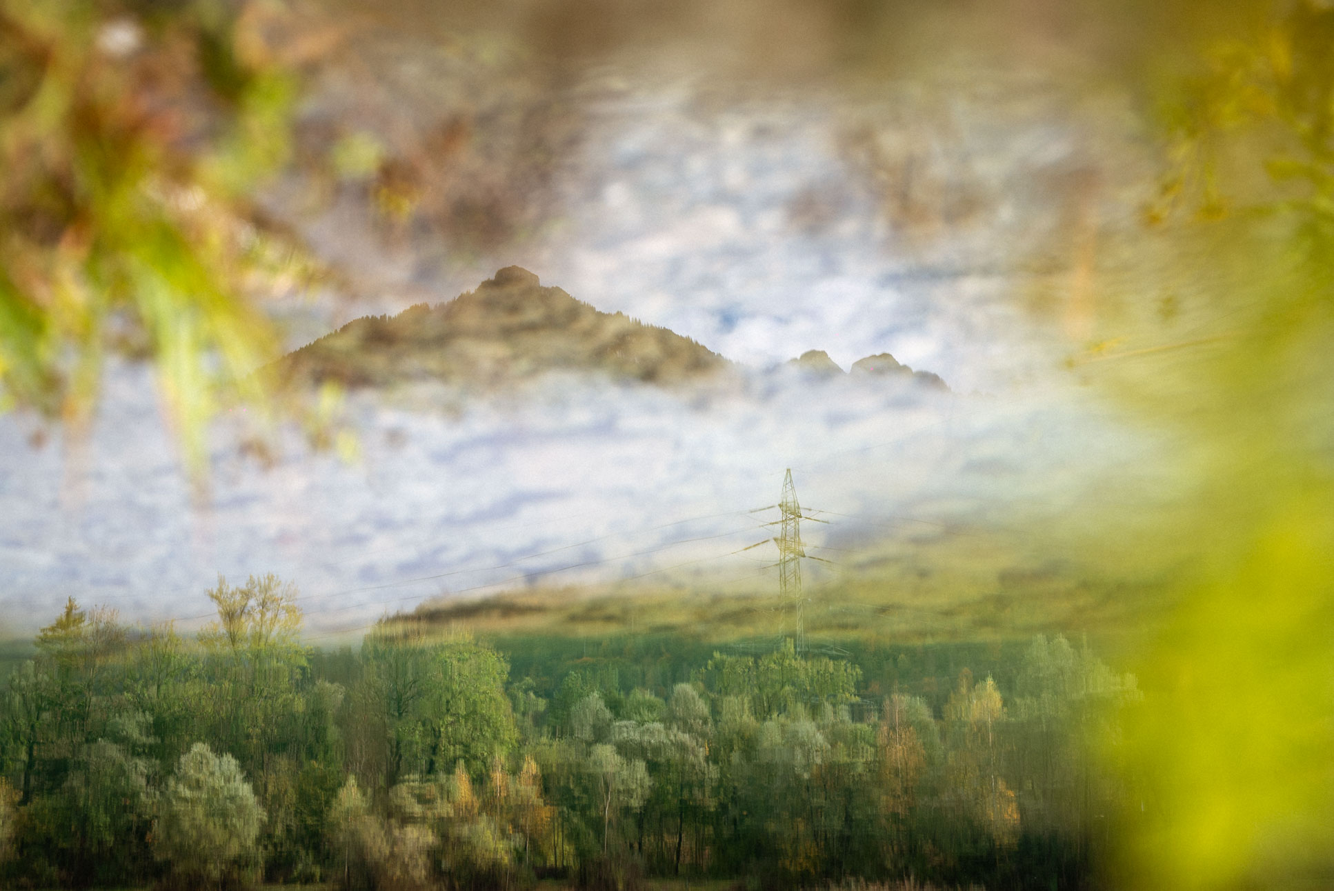 Reflections in the Nachbauersee, Nenzing