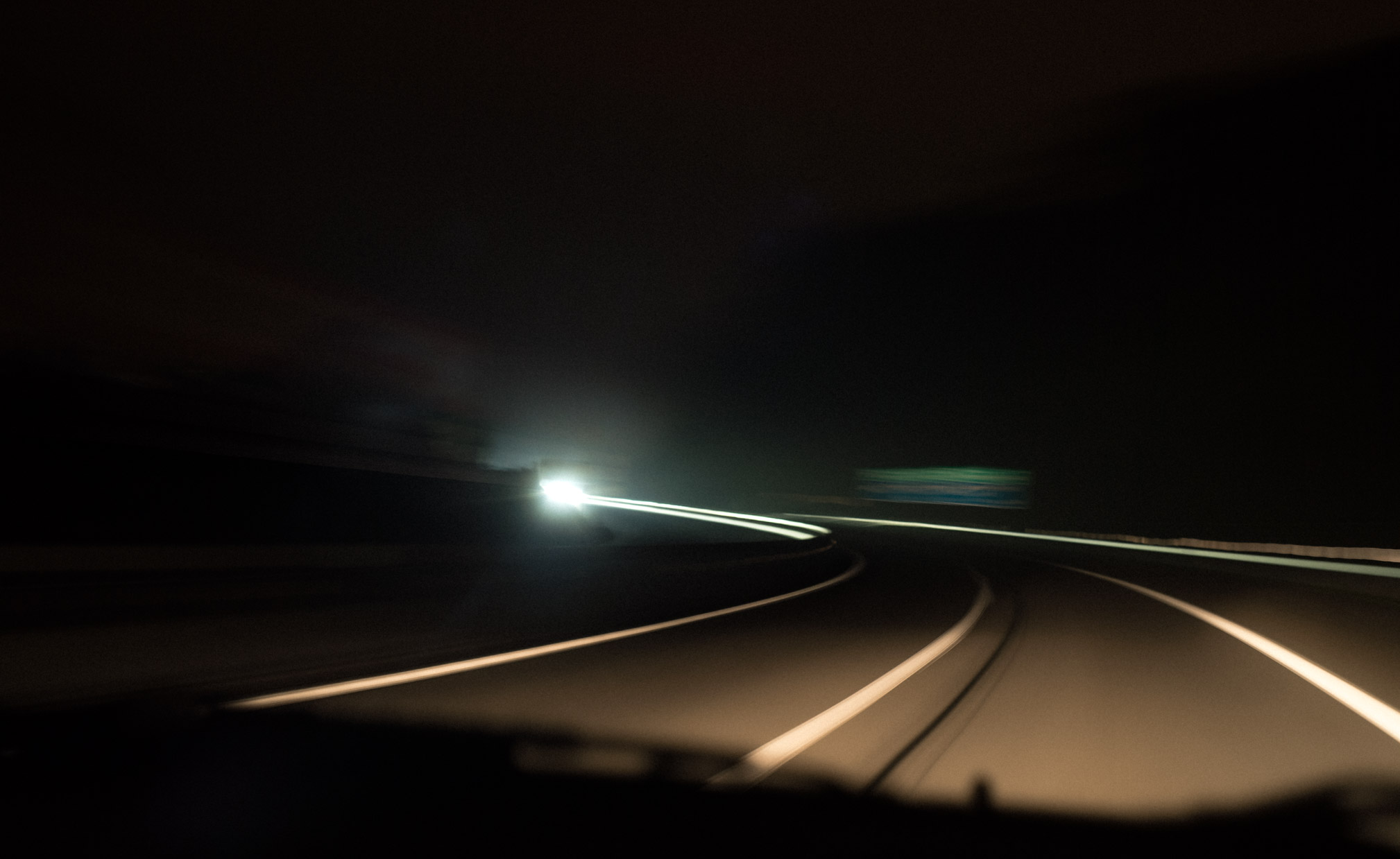 Motorway geometry is quite suited to long exposure photography it seems.