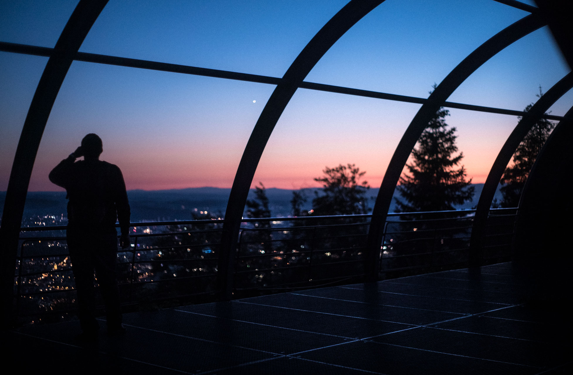 View from Bantiger towards Bern
