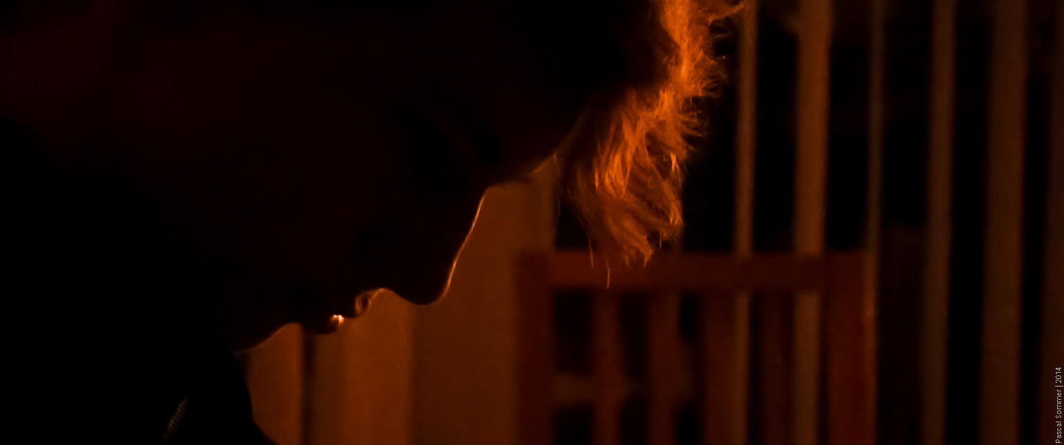 A still frame from our short movie "Memoria"