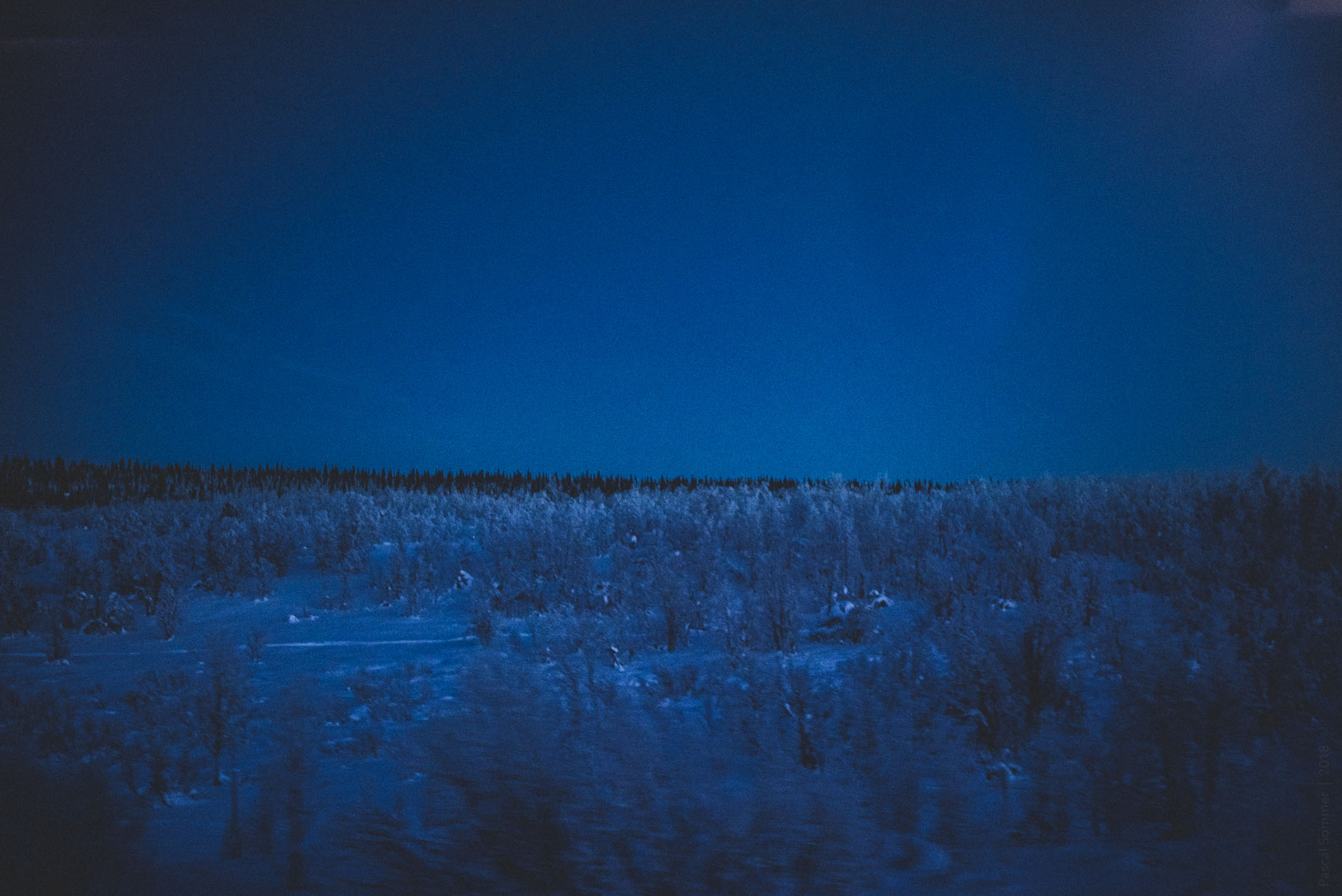 Above the arctic circle
