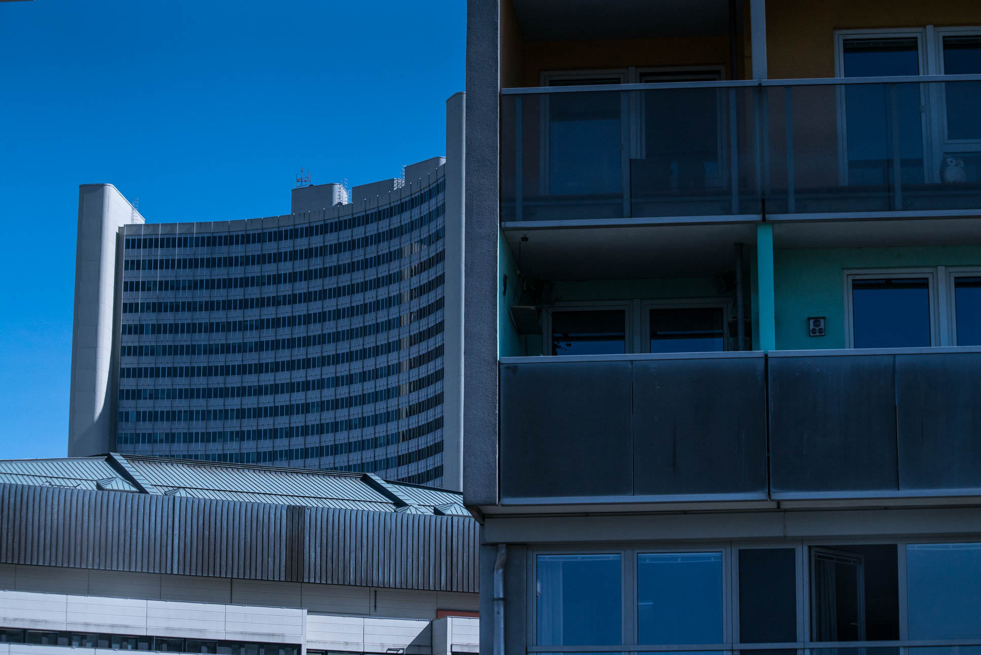 Architecture of Kaisermühlen, Vienna