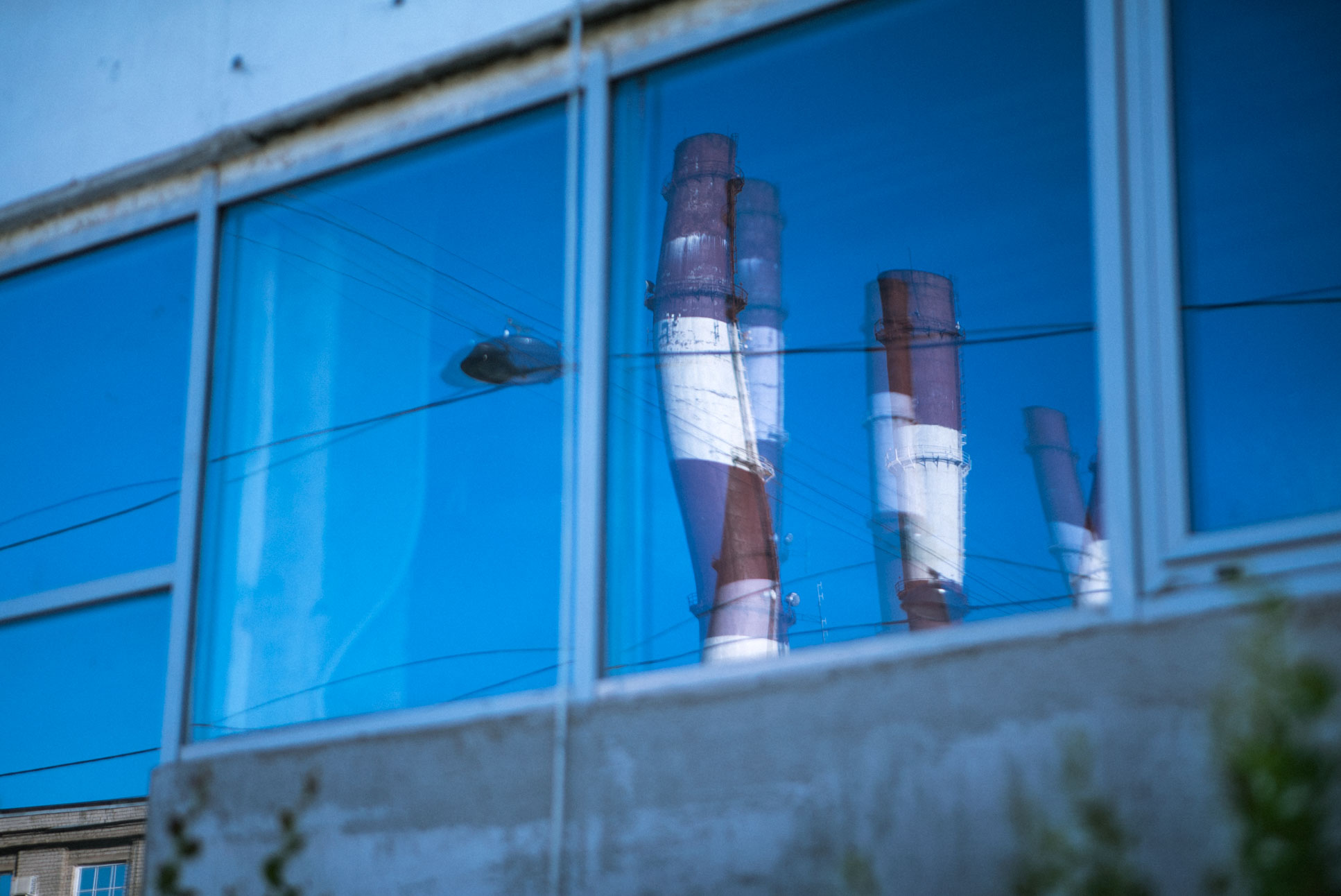 When the reflection is more interesting than the direct view