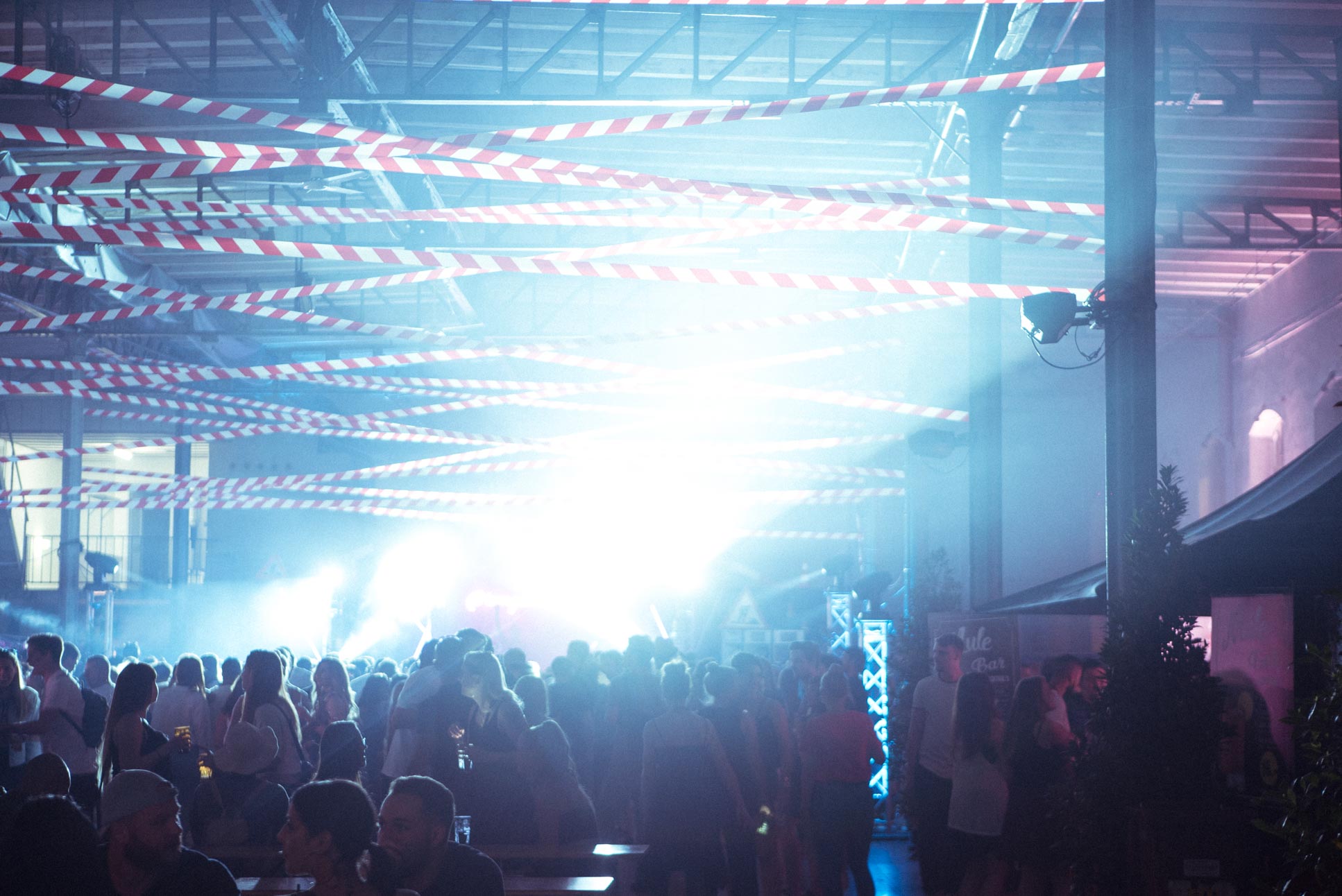 The last party of its kind in this location
