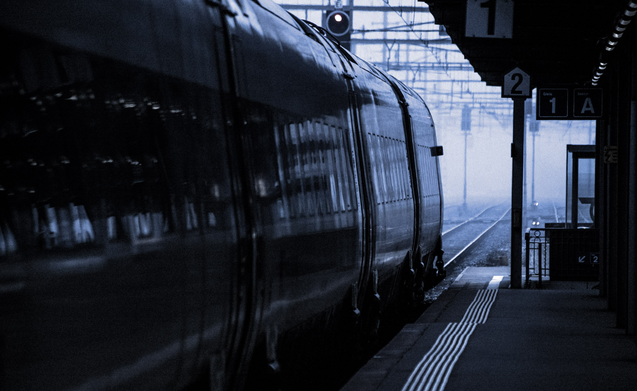 At the Thun Train Station