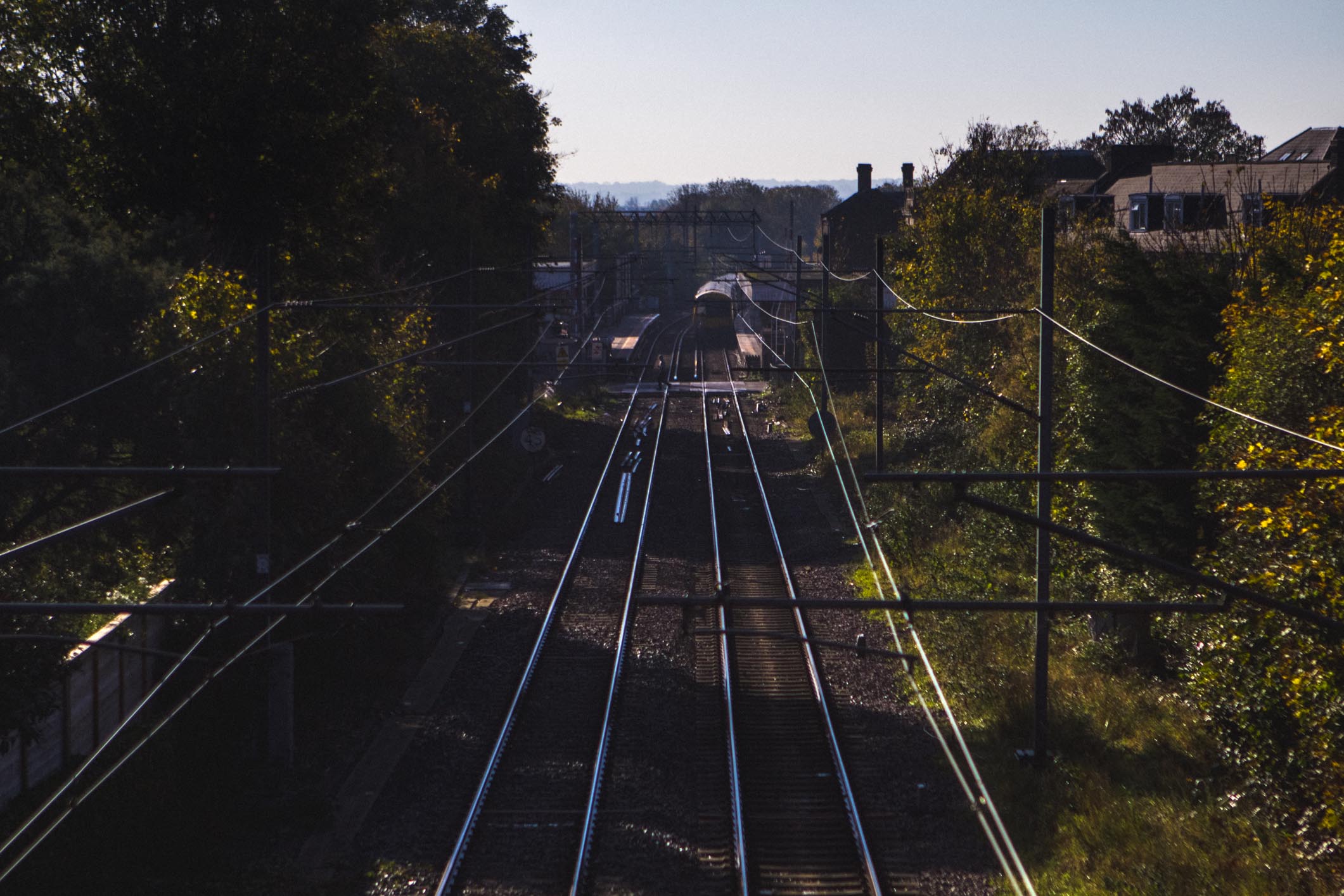 The London Overground through Acton