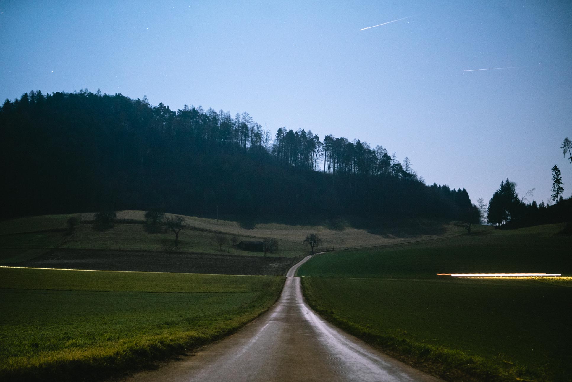 2 second exposure