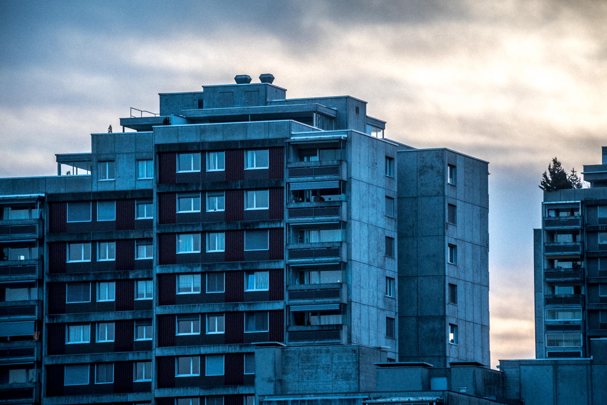 Tower blocks in Wittigkofen